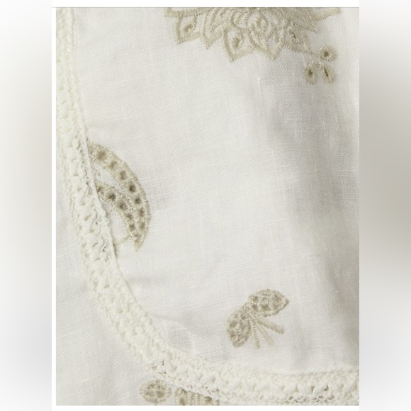 JOHNNY WAS Maxine Walker Embroidered Paisley Shorts - Picture 7 of 14